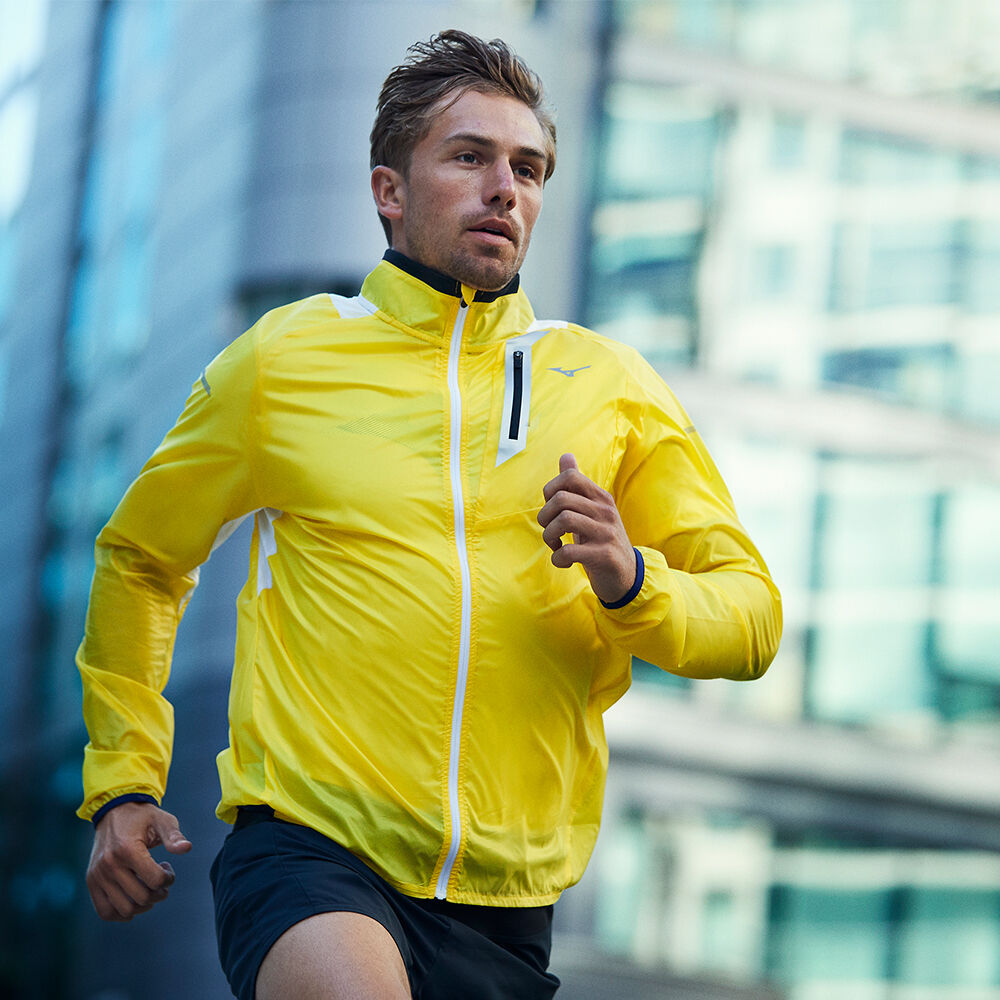 Aero WindTop Running jacket men Mizuno Europe